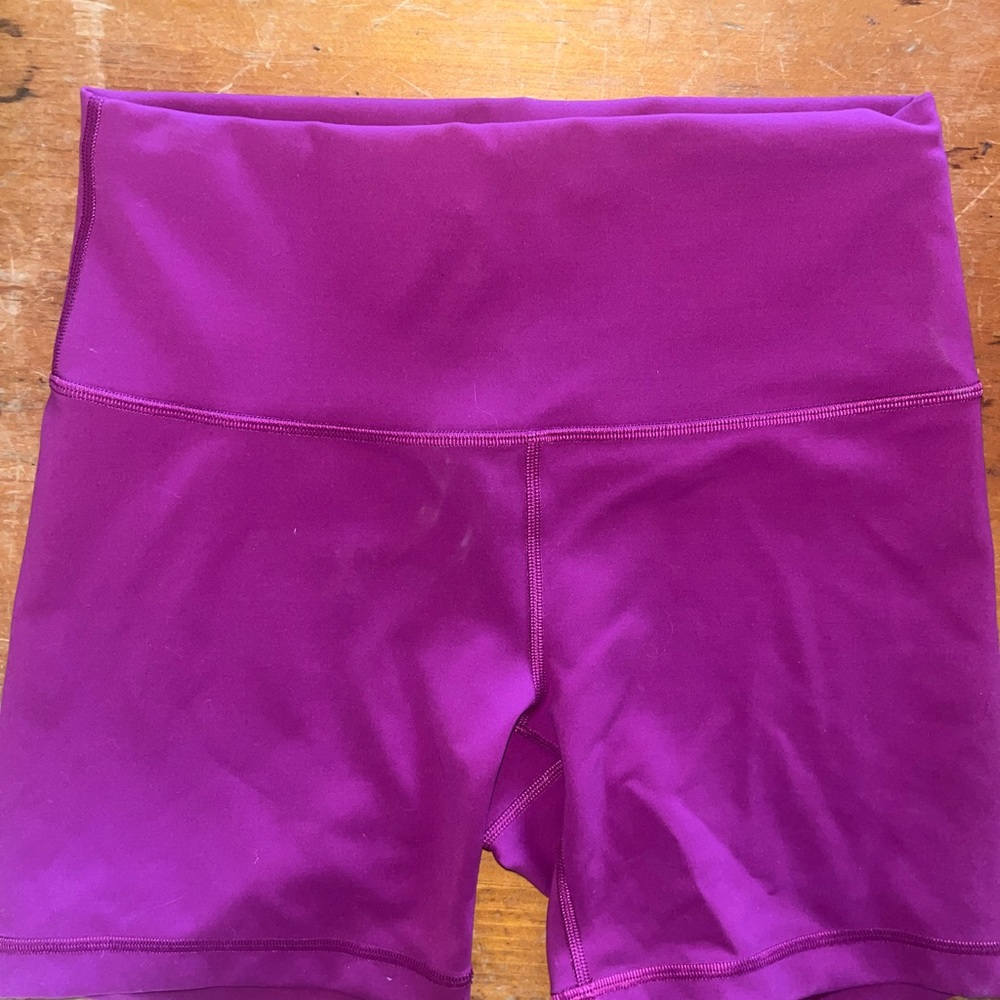 lululemon athletica Women's Vibrant Purple Bike Shorts